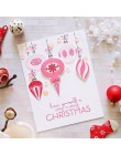 Bombilla Naifumodo claro sellos y troqueles Scrapbooking adornos brillantes para la decoración de Navidad tarjeta que hace troqu