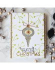 Bombilla Naifumodo claro sellos y troqueles Scrapbooking adornos brillantes para la decoración de Navidad tarjeta que hace troqu