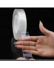 Nano sin dejar huellas magia doble lados pegatinas cinta adhesiva fuerte delgada transparente impermeable automotriz película pa