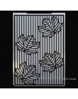Corazón flor encaje hojas de plástico en relieve Carpeta para álbum de recortes decoración DIY papel cumpleaños tarjeta hacer