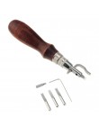 1 unidad de cuero Craft Edge Press Kit de costura ajustable y pliegue de la entrepierna herramienta de costura de cuero accesori