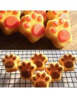 Nuevo 6 cavidades pies de gato jabón hecho a mano molde de silicona molde de manualidades para hornear accesorios de pastel de c