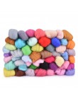 50 36 colores de lana de fieltro aguja de fieltro de tela Kit de Arte de arranque de hilo Roving DIY Fox hilado de costura molde
