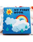 Mamá hecha a mano mi primer libro 20X20CM tela de fieltro suave juguetes de libro silencioso para niños Aprendizaje Temprano Mat
