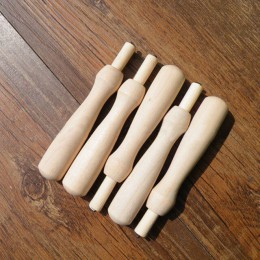 5 uds. Agujas de fieltro de madera hechas a mano herramientas de bolsillo de lana Durable portátil Diy paquete artesanal accesor