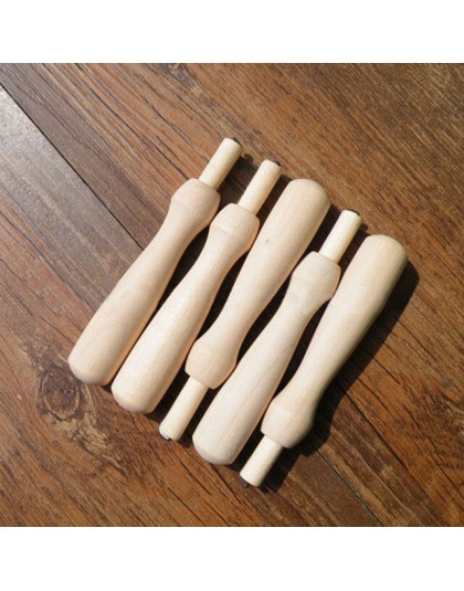 5 uds. Agujas de fieltro de madera hechas a mano herramientas de bolsillo de lana Durable portátil Diy paquete artesanal accesor