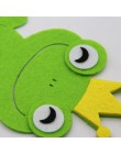 2 uds. Linda tela de rana fieltro de Corte libre DIY juguete hecho a mano costura tela artesanías niños rompecabezas regalo Deco