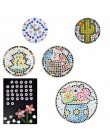 60 uds. Mosaico artesanal cinturón para hacer mosaicos de porcelana azulejos de joyería pendiente de Micro cerámica Oval ultrade