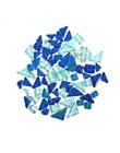 100g mosaico azulejo brillo Irregular arte vidrio mixto Color DIY decoración de arte intelectual de los niños juguete rompecabez