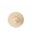 5 uds. Rodajas de madera redondas naturales sin terminar círculos con discos de troncos de corteza de árbol para manualidades DI