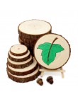 1 pieza de rodajas de madera Natural de gran tamaño Diy decoraciones artesanales para fiesta de cumpleaños niños decoración de p