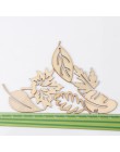 Patrón de hojas mezcladas álbum de recortes de madera arte colección artesanía para costura accesorio hecho a mano decoración de
