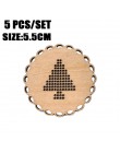 30 Uds. Círculo corazón formas punto de cruz agujero tallado de madera libro de recortes artesanía para adornos hechos a mano Di