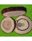 5 uds. Decoración de madera Rodajas de madera redondas naturales círculos con discos de troncos de corteza de árbol para manuali