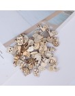 50 unids/pack Animal Caracol conejo de madera hecho a mano adorno de Scrapbook de corte láser adornos de madera hecho a mano pie