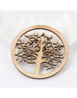 Patrón de árbol Natural álbum de recortes de madera arte colección artesanía para accesorios hechos a mano costura decoración de