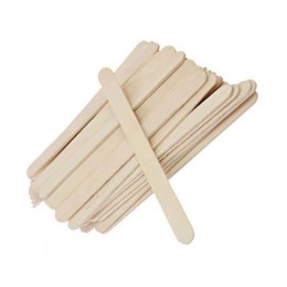 50 Uds. Palillos de madera de colores naturales palitos de helado DIY artesanía para hacer barbacoas para hacer pasteles decorac