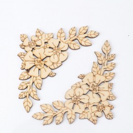 Mezcla de encaje patrón de madera arte de colección de recortes colección artesanía para accesorios hechos a mano costura decora
