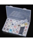Cajas de almacenamiento para pintura de diamantes 28 rejillas contenedor caja de pintura de diamante desmontable accesorios de b