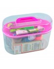 10 estilos de caja de almacenamiento de Kit de costura para almacenamiento de costura y decoración del hogar, agujas de coser br