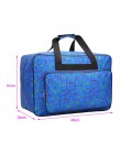 Bolsa para máquina de coser bolsa de almacenamiento portátil de viaje bolsas para máquina de coser de gran capacidad herramienta