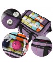 Looen bolsa de almacenamiento para lanas bolso organizador de hilo para todo Crochet accesorio para tejer bolso de ganchillo par