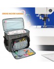 Oxford máquina de coser tela bolsa de almacenamiento gran capacidad coser bolso para herramientas Oxford tela uso doméstico surt