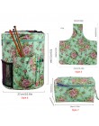 Looen bolsa de almacenamiento para lanas DIY bolsa de gancho de ganchillo 7 estilos gancho de ganchillo y bolsa de tejer para en