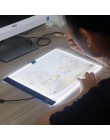 Tablero de dibujo con iluminación LED Ultra A4 mesa de dibujo almohadilla de luz para tableta libro de bocetos lienzo en blanco 