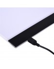 Tablero de dibujo con iluminación LED Ultra A4 mesa de dibujo almohadilla de luz para tableta libro de bocetos lienzo en blanco 