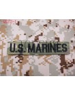 Letras negras Multicam personalizado nombre cintas para el pecho servicios cintas moral táctica militar bordado parches insignia