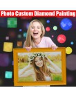 HOMFUN foto personalizado pintura diamante 5D DIY cuadro de diamantes de imitación diamante del bordado de 3D Cruz puntada casa 