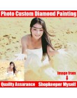 HOMFUN 5D DIY foto personalizado de foto de pintura de diamantes de imitación diamante bordado con ornamentación con cuentas 5D 