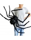 Araña de felpa súper grande hecha de alambre y felpa de Estilo negro y multicolor para decoraciones de fiesta o halloween 1 Uds.
