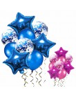 Azul Globos de aire Deco cumpleaños Confetti globo estrella globo decoraciones de fiesta de cumpleaños de niños decoración de la