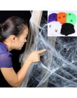 Accesorios de la escena de la fiesta de miedo de Halloween blanco elástico telaraña Web Horror decoración de Halloween para Bar 