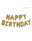 16 pulgadas letras de papel de aluminio de feliz cumpleaños globos decoración para fiesta de feliz cumpleaños niños alfabeto glo
