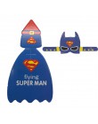 54 Uds Superman Batman dibujos animados caramelo piruleta decoración tarjetas para niños cumpleaños suministros dulces regalo Ac