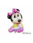 112cm gigante Minnie Mickey cumpleaños fiesta globo niños juguetes clásicos regalo dibujos animados papel de aluminio globos Bab