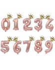 2 uds unicornio Arco Iris 32 pulgadas láminas con números para globos decoración de fiesta de cumpleaños para niños helio número