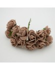 144 Uds 2cm MINI rosas de espuma para la boda en casa decoración de flores falsas Scrapbooking diy caja de regalo con corona ram
