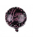 Nuevo 33 paterns 18-pulgadas globo de papel de aluminio redondo Feliz cumpleaños globos hinchables de helio fiesta de cumpleaños