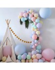 30 Uds. Globos de macarrones Pastel fiesta globos de caramelo 1st 2nd 3th cumpleaños fiesta decoraciones niña niño Baby Shower b