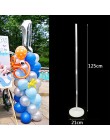 1 Set soporte de globos soporte de columna pegatinas para bodas niños fiesta de cumpleaños Baby Shower Decoración Accesorios de 