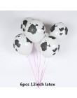 7 unids/lote Tigre vaca cebra Animal globo helio de látex para niños regalo de fiesta de cumpleaños decoración animales temas de