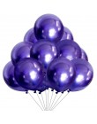 30 Uds. 12 pulgadas oro plata negro Metal látex globos Decoraciones para boda mate globos de helio cumpleaños fiesta decoración 