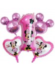 1 juego mickey mouse minnie papel de aluminio Número de globos 1 papel de aluminio globos mini torta globos baby shower cumpleañ