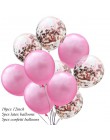 1 paquete de 12 pulgadas de látex colorido confeti con globos de aire globos inflables de helio para suministros para fiestas, b