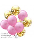 1 paquete de 12 pulgadas de látex colorido confeti con globos de aire globos inflables de helio para suministros para fiestas, b