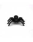 50 Uds. De plástico negro araña truco juguete Halloween casa embrujada Prop decoraciones Navidad Día de los niños regalo